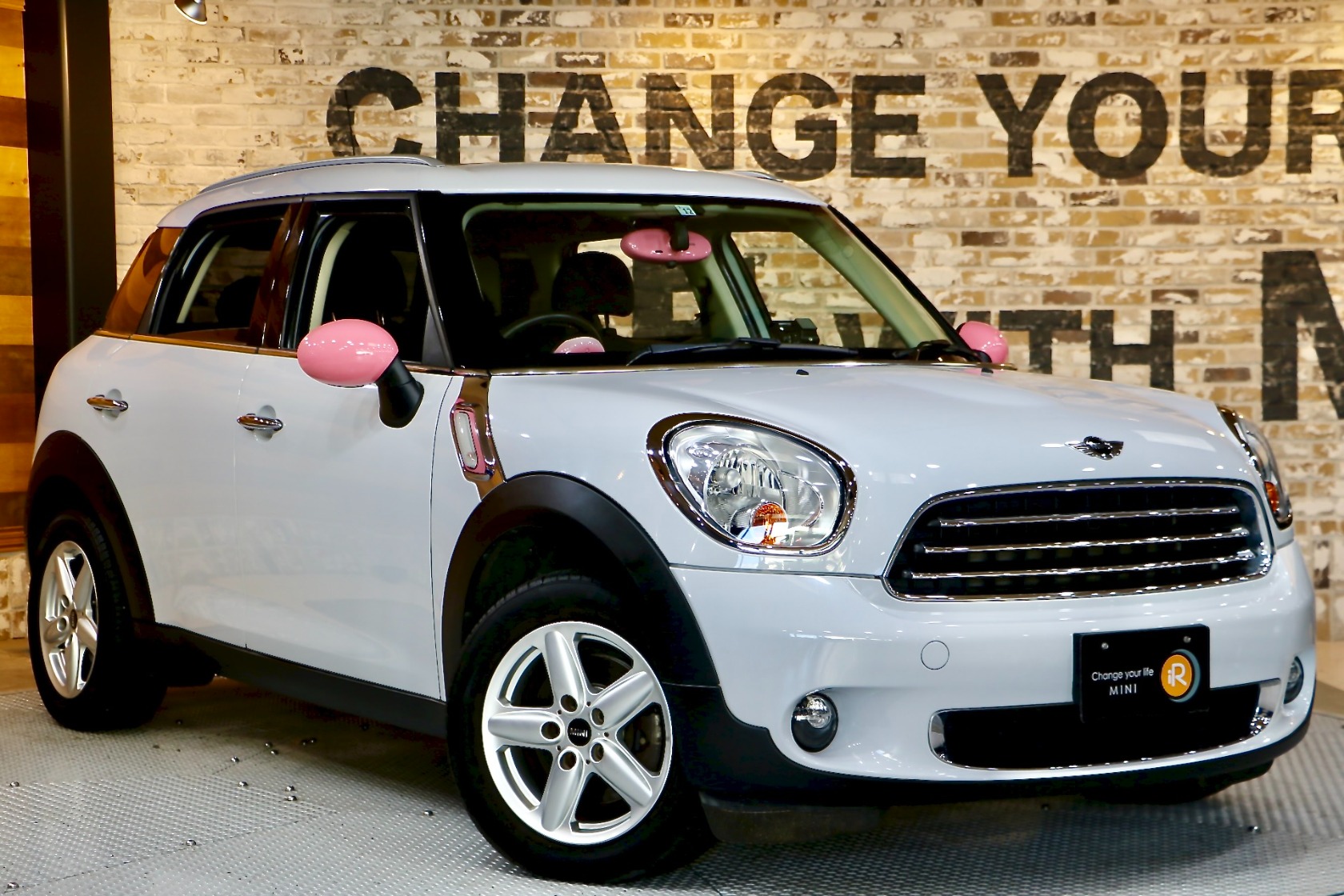 BMW MINI RAY ミニクロスオーバー ミラーキャップ ダサかっ セット 