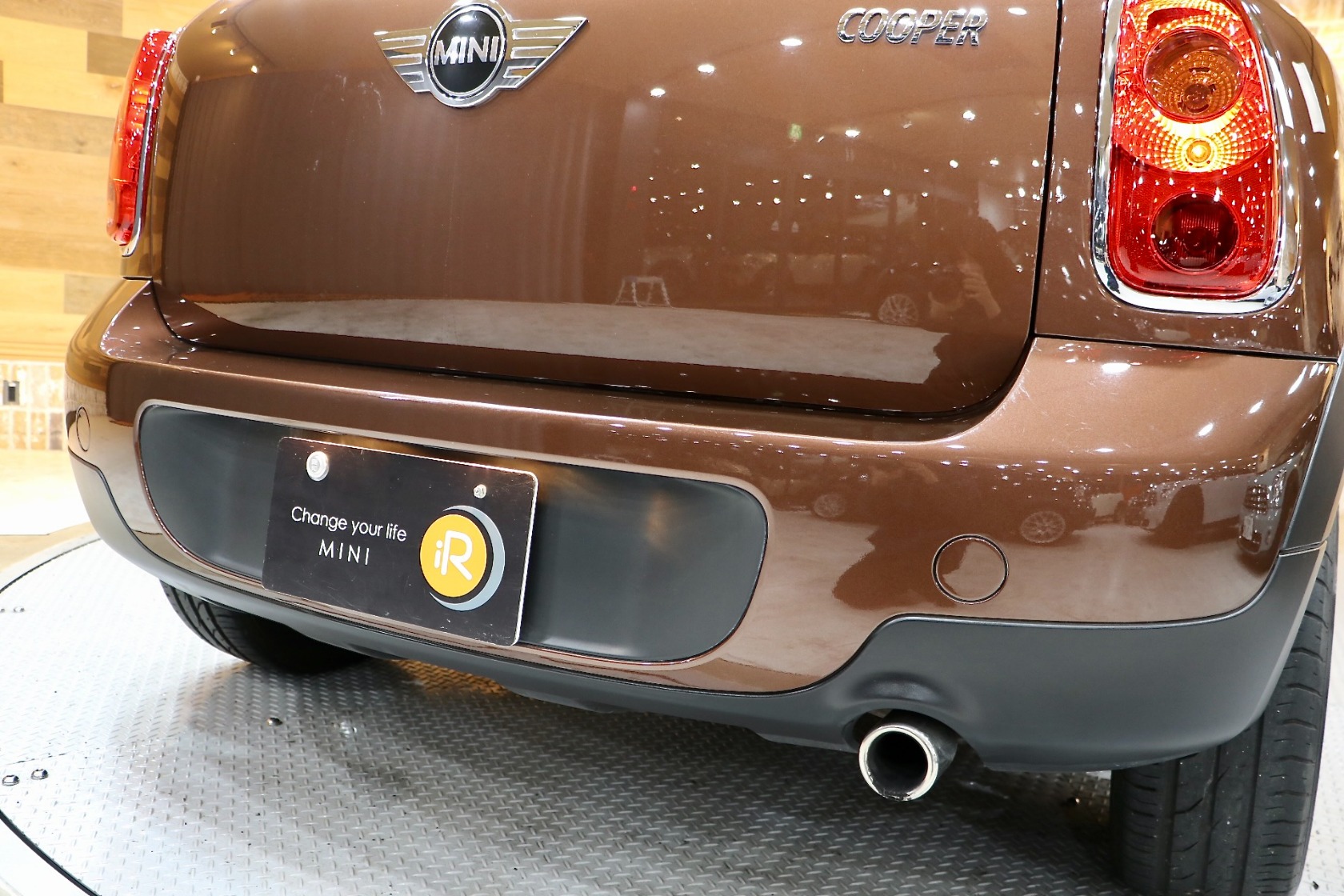 BMW MINIニ まい クーペ クロスオーバー 炭素繊維 テールエンドヒート 