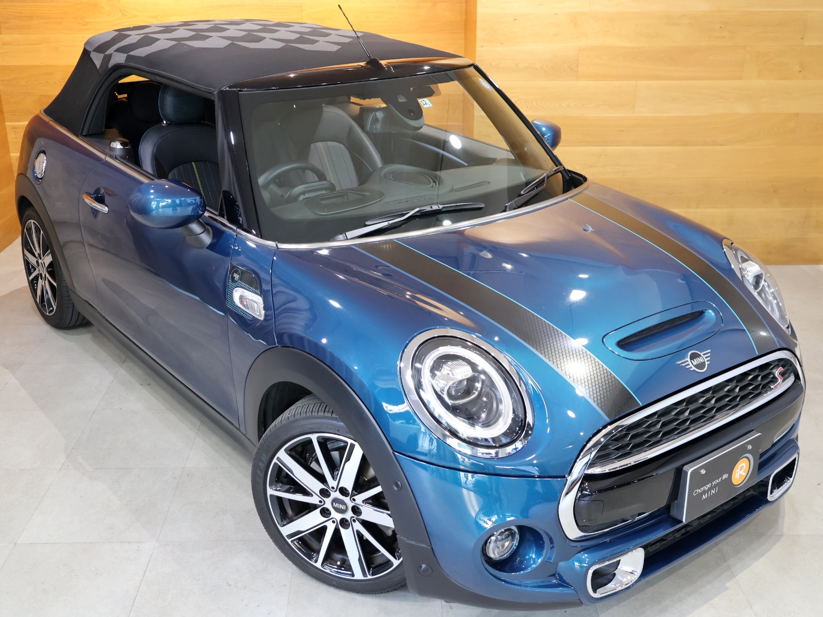 Pob mini ブルー TINY(タイニー) Tiny City (ダイキャスト製) ミニ クーパー