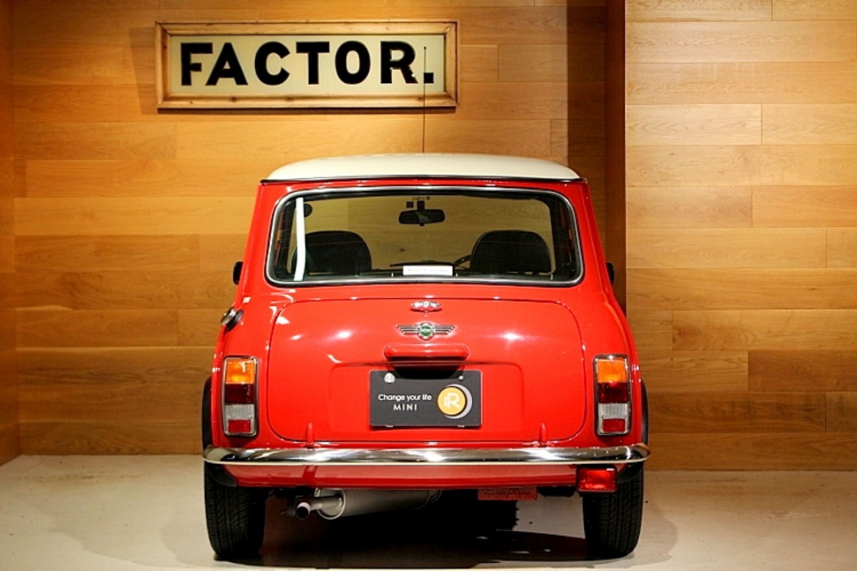 ミニクーパー　mini cooper　トレイ　ローバージャパン　非売品 人気満点 ミニクーパー mini cooper トレイ ローバージャパン